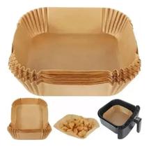 Forro Papel Air Fryer 16x16 25un Bompack Forro Papel Air Fryer 16x16 25un Bompack