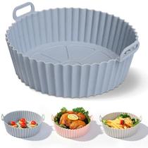 Forro Para Air Fryer De Silicone Reutilizável E Antiaderente