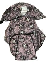 Forro para carrinho Galzerano Milano reversível modelo pandinha