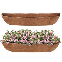 Forro para Cesta de Plantas GROWNEER 2 Unidades 91 cm Fibra de Coco Forro para Cesta de Plantas GROWNEER 2 Unidades 91 cm Fibra de Coco
