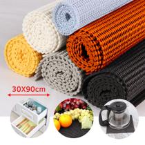 Forro Para Gaveta Antiderrapante Prateleira Cozinha Multiuso Jogo Americano Tapete PVC Higiênico