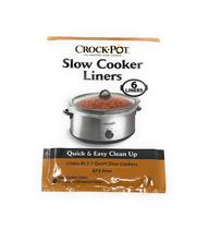 Forro para Panela de Cozimento Lento Crock-Pot 6 Unidades Forro para Panela de Cozimento Lento Crock-Pot 6 Unidades
