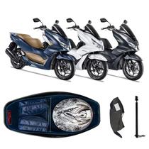 Forro Pcx 160 2023 Premium Azul + Guidão Divisória 1 Antena