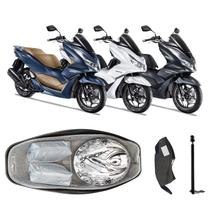 Forro Pcx 160 2023 Premium Cinza + Guidão Divisória 1 Antena