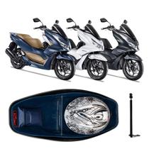 Forro Pcx 160 2023 Standard Azul + 1 Antena + Divisória