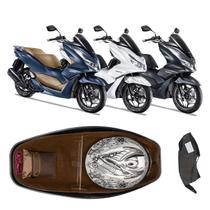 Forro Pcx 160 2023 Standard Marrom + Guidão + Divisória