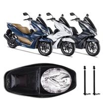 Forro Pcx 160 2023 Standard Preto + 2 Antenas + Divisória