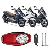 Forro Pcx 160 2023 Vermelho + Guidão + Divisória + 2 Antenas