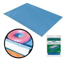 Forro Piscina Standard 3.000 Litros Mor Chão Retangular Azul