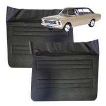 Forro Porta Dianteira 4p Preto Opala 69 até 92 PVC