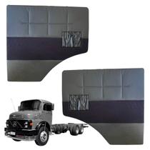 Forro Porta Dianteira Com Bolsa Preto MBB 82 até 95 PVC Forro Porta Dianteira Com Bolsa Preto MBB 82 até 95 PVC