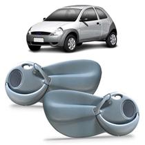 Forro Porta Dianteira Ka 97-07 Eletrico Com Apoio E Tela