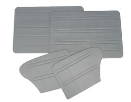 Forro Porta + Lateral Traseira Cinza Fusca 78 até 96 material sintético Forro Porta + Lateral Traseira Cinza Fusca 78 até 96 material sintético