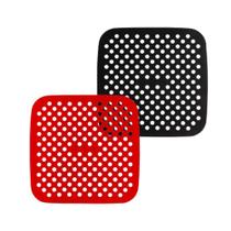 Forro Quadrado Air Fryer Protetor Antiaderente 21cm