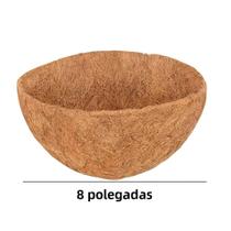 Forro Redondo De Fibra De Coco Natural Para Cestas Suspensas De 8-16 Polegadas, Forro De Forro Redondo De Fibra De Coco Natural Para Cestas Suspensas De 8-16 Polegadas, Forro De