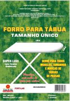 Forro térmico p/ tabua de passar ajustável com espuma tam. m 0,45 x 1,20 m