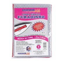Forro Térmico Para Tábua De Passar Roupa Furadinho 1,45x50cm Forro Térmico Para Tábua De Passar Roupa Furadinho 1,45x50cm