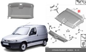 Forro Teto Citroen Berlingo 2003 - 2008 - Novo Original - 8328ZA