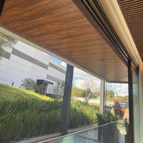 Forro Teto Leve Base de Polímero Pead Acácia 295cm X 25cm 0,7cm de Espessura Formaco Decor