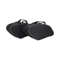 Forros De Alforje Pretos Macios Para FLSB Softail Sport Glide FXLRST Low Rider ST 2022 Moto Tour
