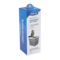 Forros de bandeja sanitária Petmate Cat, 8 unidades e 6,4 cm Forros de bandeja sanitária Petmate Cat, 8 unidades e 6,4 cm
