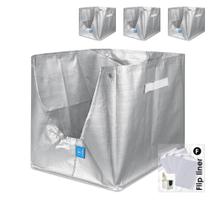 Forros de caixa sanitária KropBom F compatíveis com Modkat Flip x4