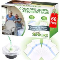 Forros de cômoda com almofadas absorventes Simply Seniors 60 unidades Forros de cômoda com almofadas absorventes Simply Seniors 60 unidades