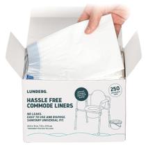 Forros de Cômoda Lunderg - Pacote com 250 Unidades - Ajuste Universal