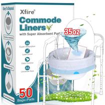 Forros de cômoda Xfire 50 bolsas de cômoda + 50 almofadas de cômoda