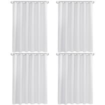 Forros de cortina de chuveiro Nasitos Fabric, pacote com 4, L180 x H180 cm Forros de cortina de chuveiro Nasitos Fabric, pacote com 4, L180 x H180 cm