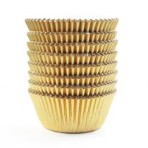 Forros de cupcake Eoonfirst Gold Foil Baking 198 unidades Forros de cupcake Eoonfirst Gold Foil Baking 198 unidades