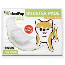 Forros de fraldas para cães Booster Pads WICKEDPUP 100 quilates para cães