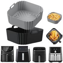 Forros de fritadeira de silicone LYHOLKEER para Ninja Air Fryer Pro XL