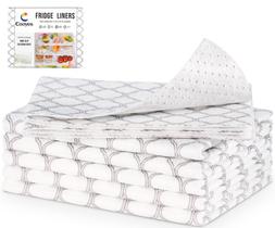 Forros de geladeira Cooyes Non Slip 2 em 1, pacote com 6 Forros de geladeira Cooyes Non Slip 2 em 1, pacote com 6