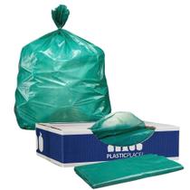 Forros de lata de lixo Plasticplace 240-246L para Toter 50 unidades