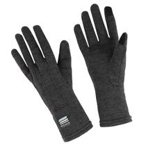 Forros de luvas MERIWOOL Merino Wool Unissex Cinza Carvão Grande