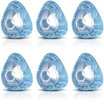 Forros de máscara Tudomro, 6 pacotes para almofadas de cobertura facial completa