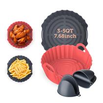 Forros de silicone para fritadeira de ar comprimido 3-5L COSORI com luvas, 2 peças