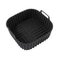 Forros De Silicone Reutilizáveis Para Fritadeira a Ar De 4-7QT, Tapete Antiaderente Quadrado Para