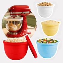 Forros de Tigela de Silicone Bellluxe para KitchenAid 5Qt/4,5Qt Pacote com 4 Forros de Tigela de Silicone Bellluxe para KitchenAid 5Qt/4,5Qt Pacote com 4