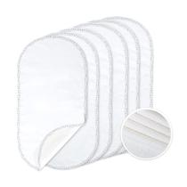 Forros de troca de roupa TILLYOU, impermeáveis, 100% algodão, pacote com 6 Forros de troca de roupa TILLYOU, impermeáveis, 100% algodão, pacote com 6