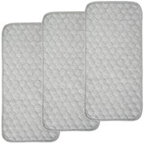 Forros de trocadores BlueSnail acolchoados à prova d'água, 3 unidades Forros de trocadores BlueSnail acolchoados à prova d'água, 3 unidades
