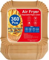 Forros Descartáveis para Air Fryer Boribim 9" Quadrados 360 Unidades Forros Descartáveis para Air Fryer Boribim 9" Quadrados 360 Unidades