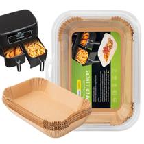Forros descartáveis para fritadeira Air Fryer MooMangoo Retangle 8,6 x 5,5" Forros descartáveis para fritadeira Air Fryer MooMangoo Retangle 8,6 x 5,5"