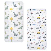 Forros impermeables para cambiador haakaa 100% algodón (2 piezas)