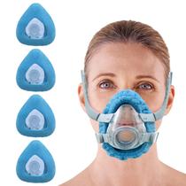 Forros para Máscara CPAP NATAKU Paquete de 4 Almohadillas de Forro Pequeñas de Forro Polar Forros para Máscara CPAP NATAKU Paquete de 4 Almohadillas de Forro Pequeñas de Forro Polar