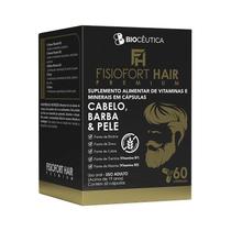 Fortaleça seus cabelos com Fisiofort Hair Premium - 60 caps - A fórmula perfeita para um visual deslumbrante!