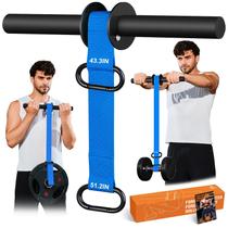 Fortalecedor de antebraço RIQIGA 110 cm com tira de nylon azul Fortalecedor de antebraço RIQIGA 110 cm com tira de nylon azul