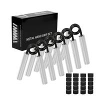 Fortalecedor De Mão Masculino Em Liga De Alumínio Com Luva De Espuma E Mola De Aço Para Treino De