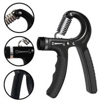 Fortalecedor De Punho E Antebraço Hand Grip Resistência Ajustável (5kg A 60kg) Preto